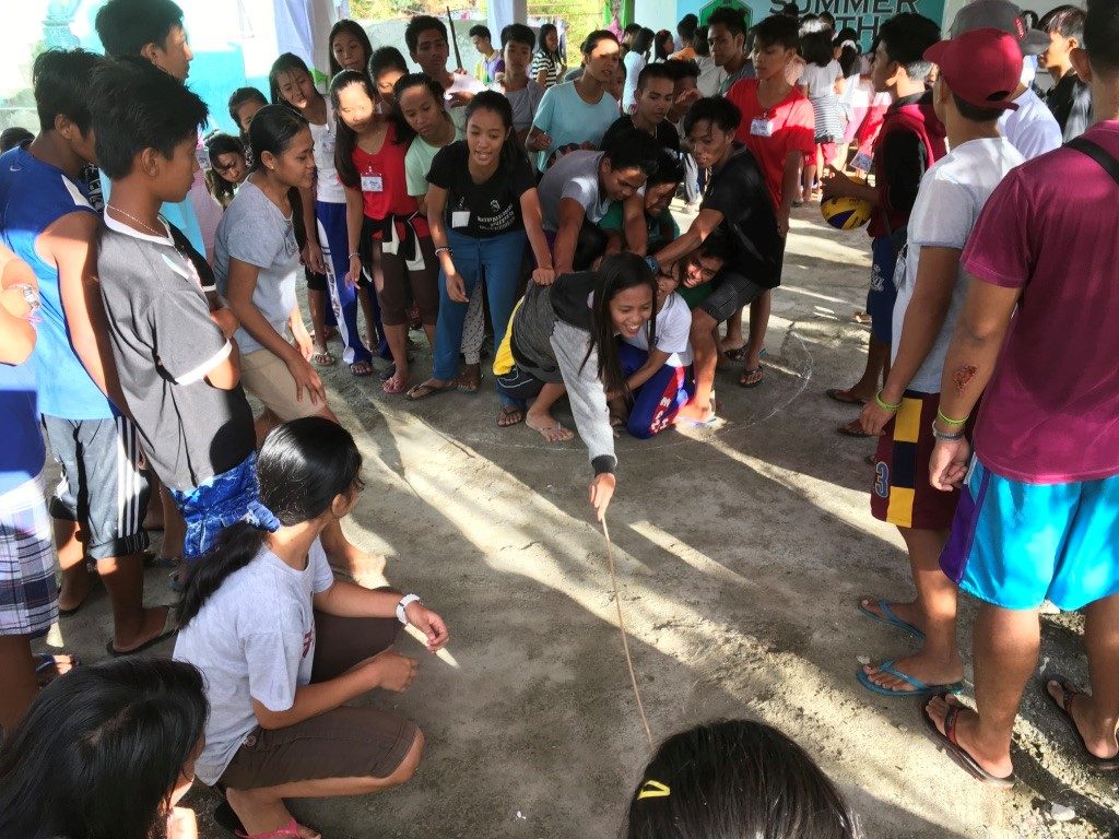 Games at the Virac Camp