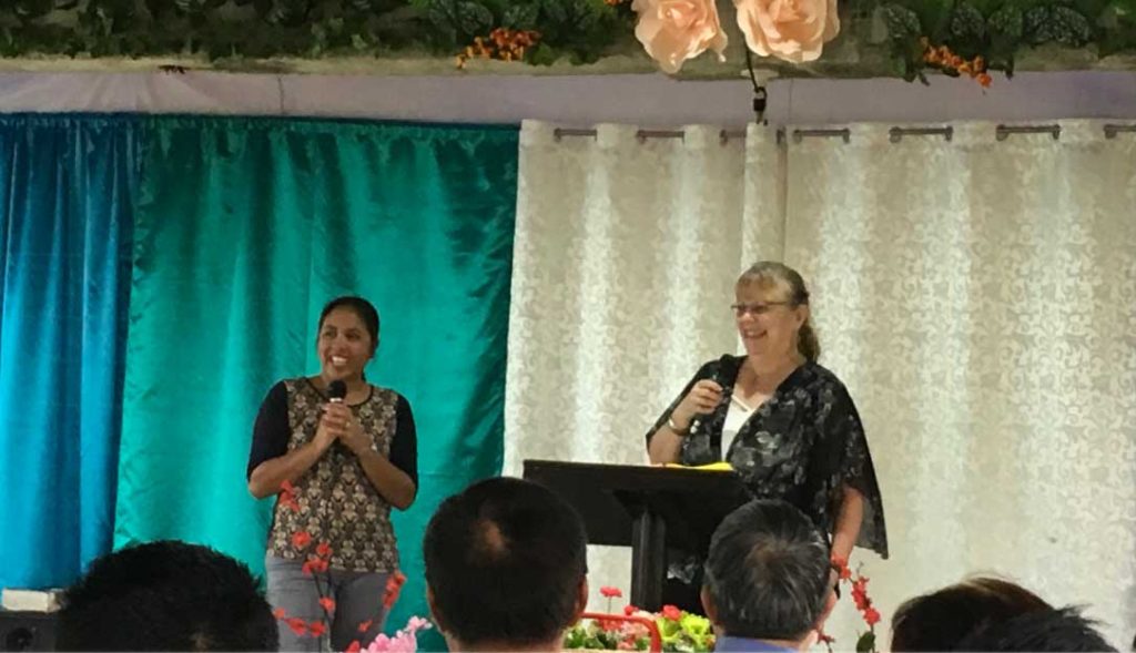 Lorrie Speaking in Virac